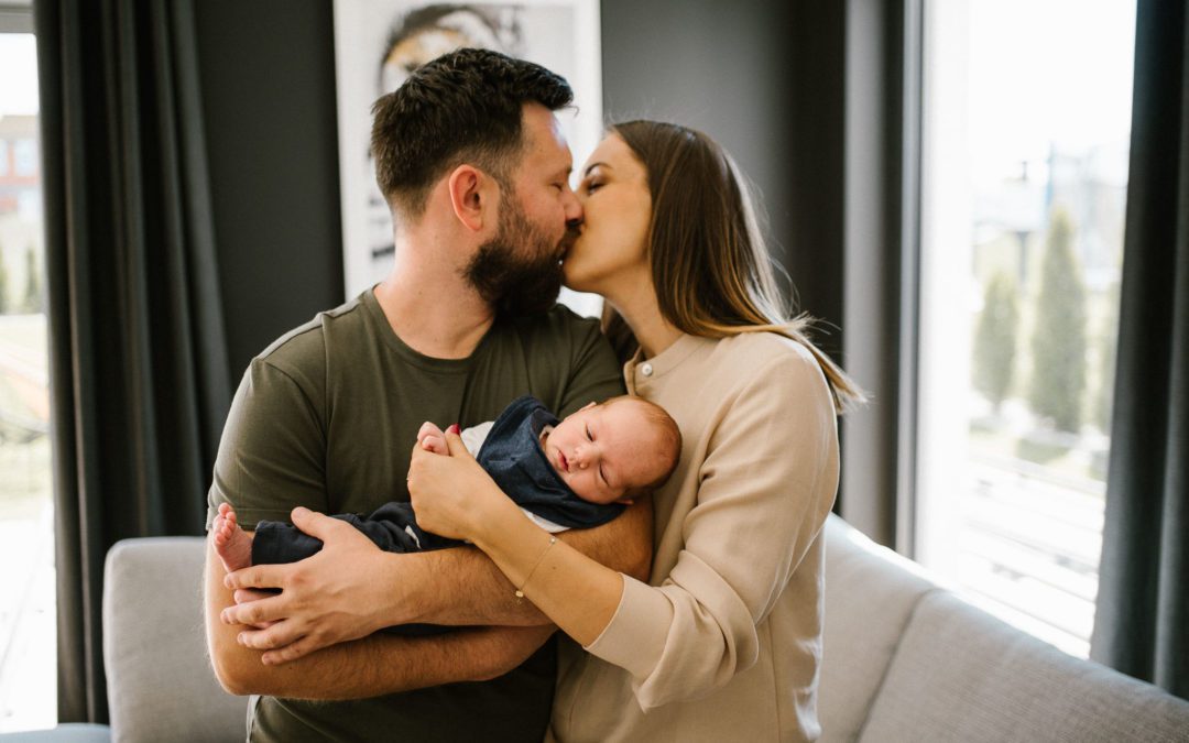 Sesja noworodkowa lifestyle – Poznań