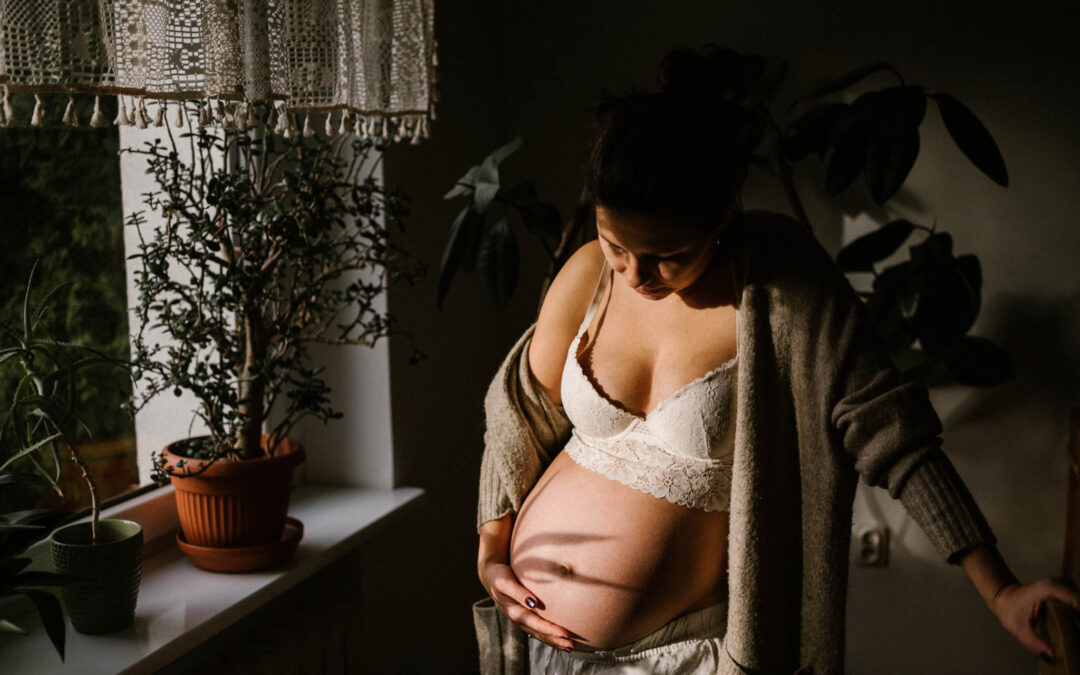 Domowa sesja ciążowa – Poznań