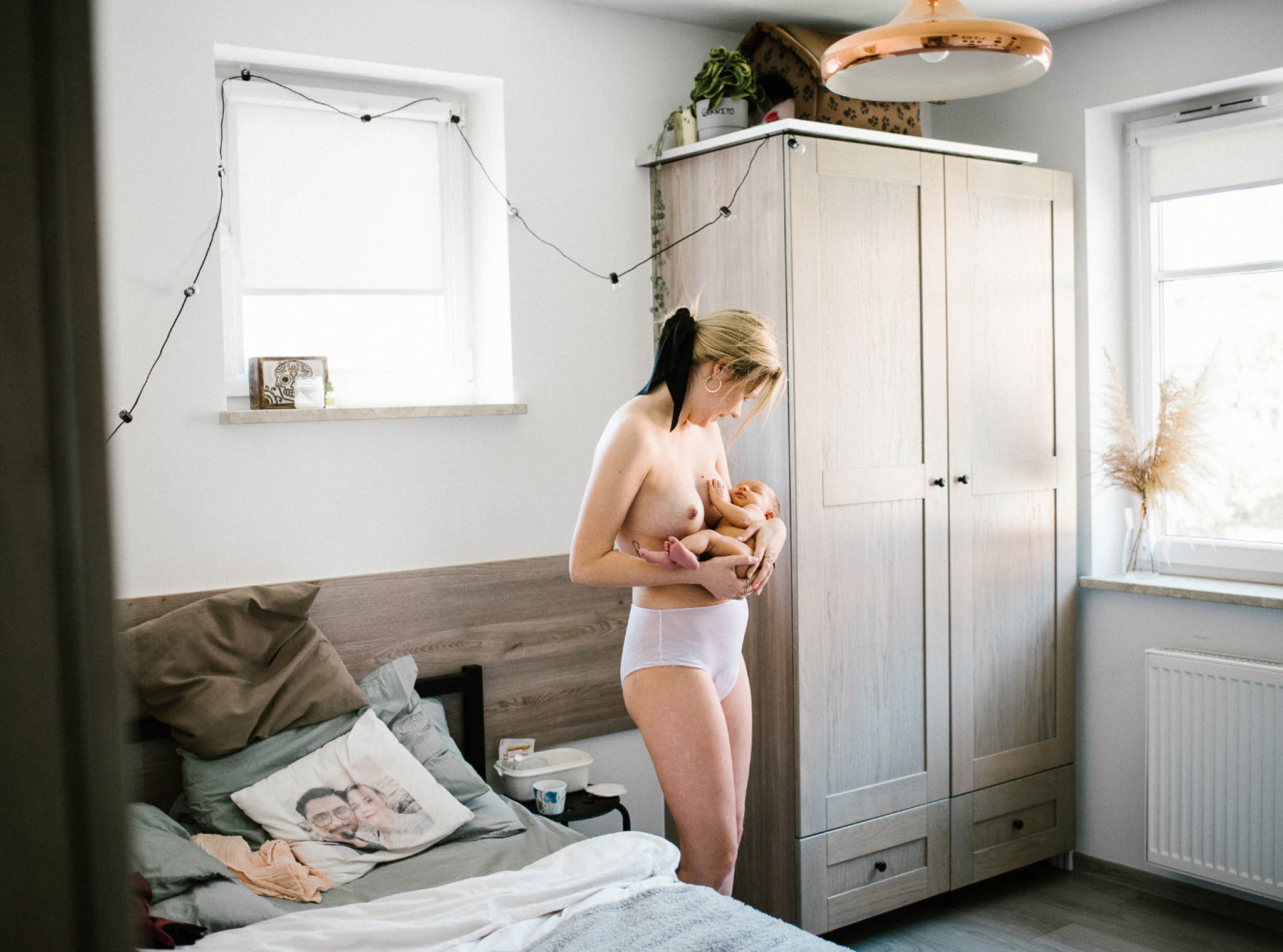 karmienie piersią w domu projekt społeczny grupowa sesja karmienia piersią Pani Woźna Poznań