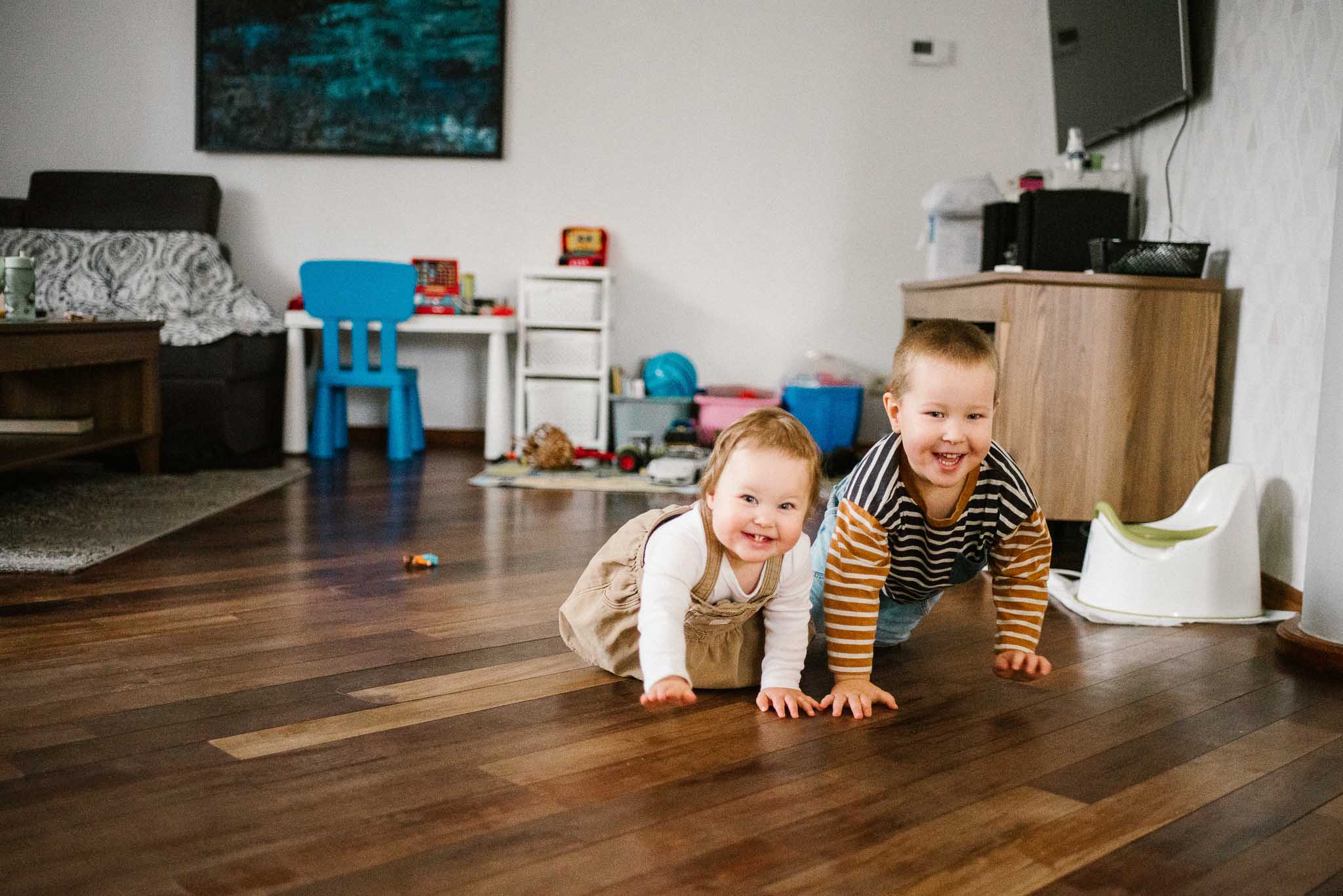 sesja rodzinna w domu Poznań