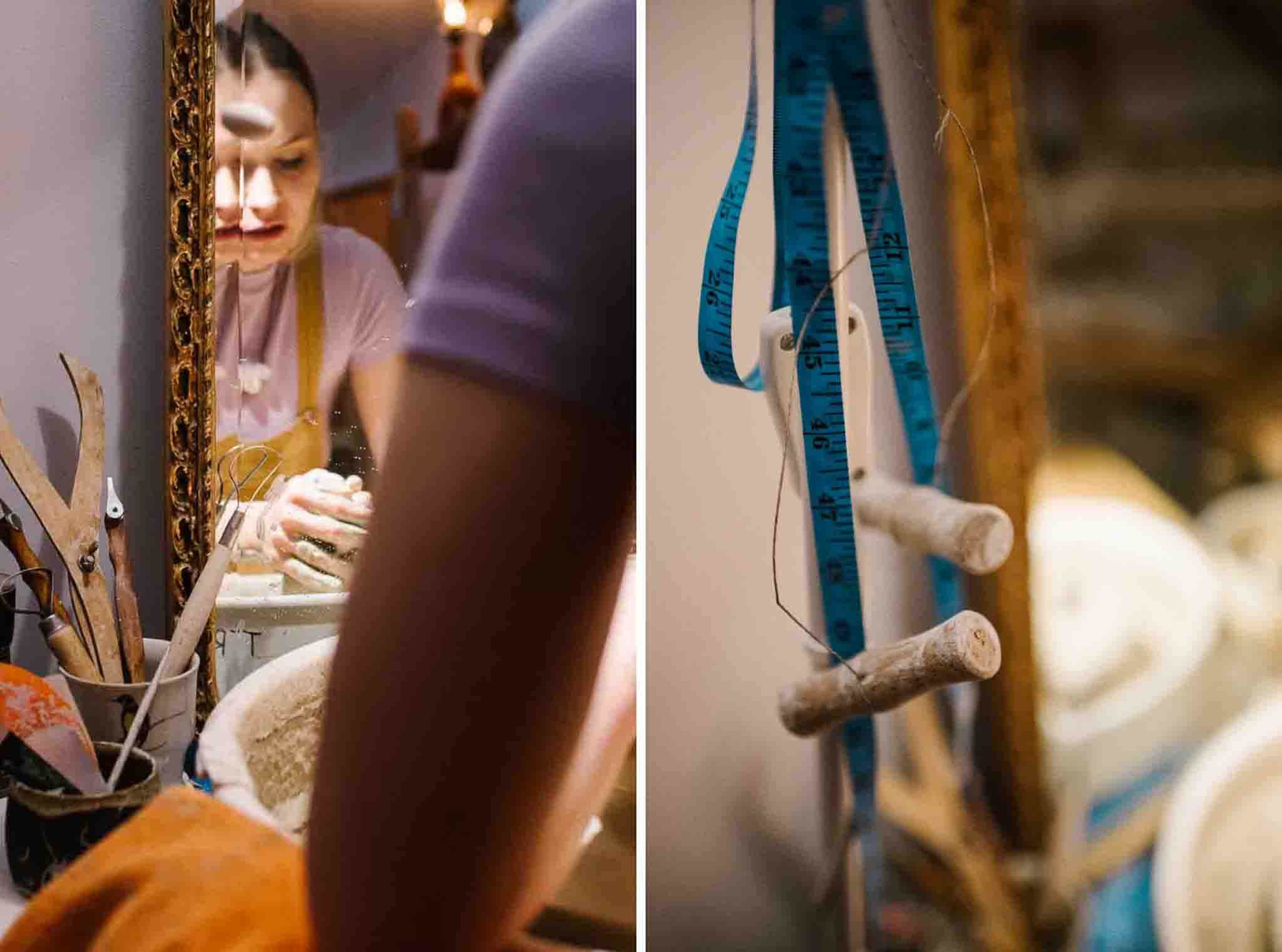 pracownia ceramiczna sesja wizerunkowa Poznań Pani Woźna wywiad z garncarką